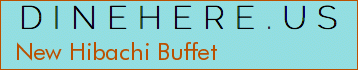 New Hibachi Buffet