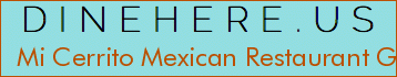Mi Cerrito Mexican Restaurant Galion