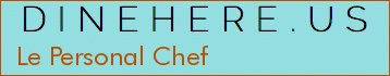 Le Personal Chef