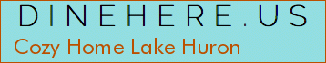 Cozy Home Lake Huron