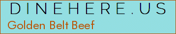 Golden Belt Beef