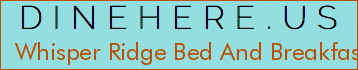 Whisper Ridge Bed And Breakfast