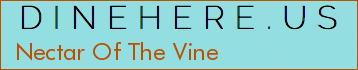 Nectar Of The Vine