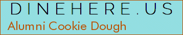 Alumni Cookie Dough
