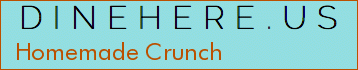 Homemade Crunch