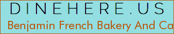 Benjamin French Bakery And Cafe