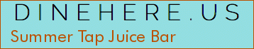 Summer Tap Juice Bar