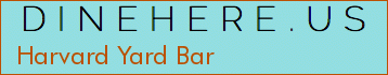 Harvard Yard Bar