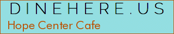 Hope Center Cafe