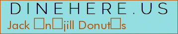 Jack njill Donuts
