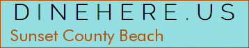 Sunset County Beach