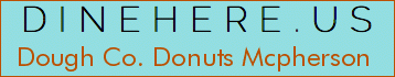 Dough Co. Donuts Mcpherson