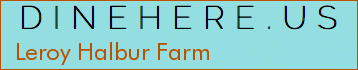 Leroy Halbur Farm