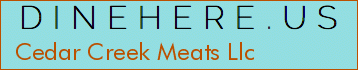 Cedar Creek Meats Llc