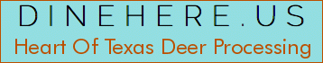 Heart Of Texas Deer Processing
