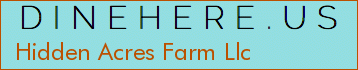 Hidden Acres Farm Llc