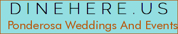 Ponderosa Weddings And Events