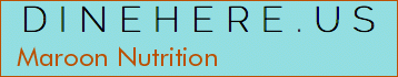 Maroon Nutrition