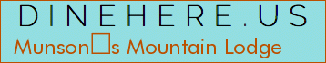 Munsons Mountain Lodge