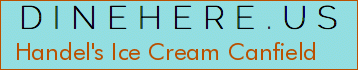 Handel's Ice Cream Canfield