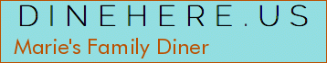 Marie's Family Diner