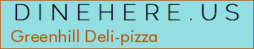 Greenhill Deli-pizza