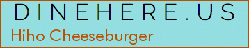 Hiho Cheeseburger