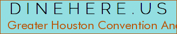 Greater Houston Convention And Visitors Bureau