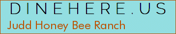 Judd Honey Bee Ranch