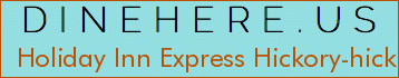 Holiday Inn Express Hickory-hickory Mart
