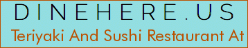Teriyaki And Sushi Restaurant At Waterford