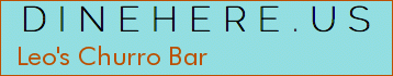Leo's Churro Bar