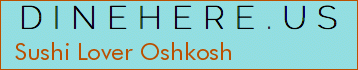 Sushi Lover Oshkosh