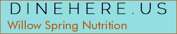 Willow Spring Nutrition