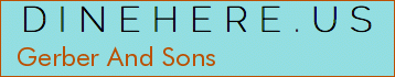 Gerber And Sons