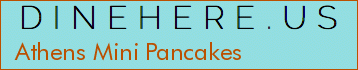 Athens Mini Pancakes