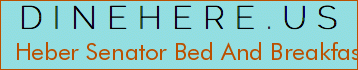 Heber Senator Bed And Breakfast