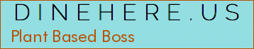 Plant Based Boss