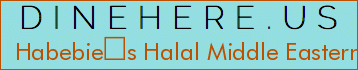 Habebies Halal Middle Eastern Cuisine