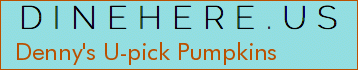 Denny's U-pick Pumpkins