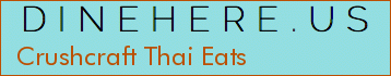 Crushcraft Thai Eats