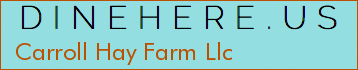 Carroll Hay Farm Llc