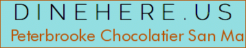 Peterbrooke Chocolatier San Marco