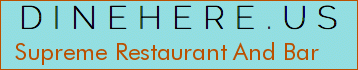 Supreme Restaurant And Bar