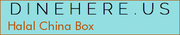 Halal China Box