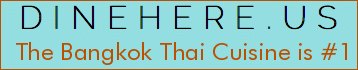 The Bangkok Thai Cuisine