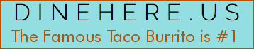 The Famous Taco Burrito