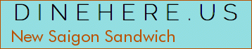 New Saigon Sandwich
