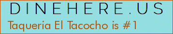 Taqueria El Tacocho