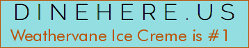 Weathervane Ice Creme